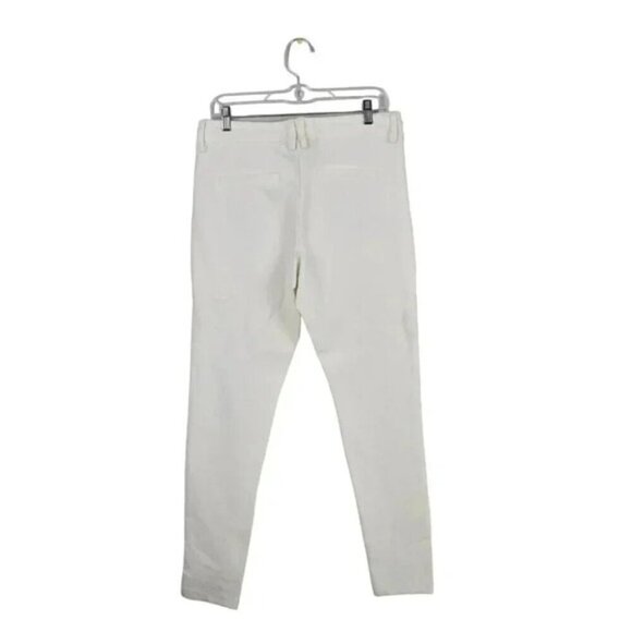 NWT Suko Jeans White Pull On Jogger Pants Elastic Band Waist Size 8 - Picture 6 of 12